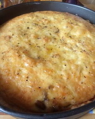 Киш с грибами