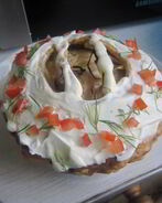 Курник — мясной кулич