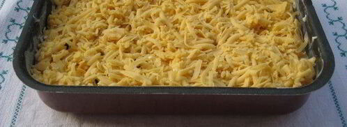 летний пирог с ягодами и пудингом. Шаг 8