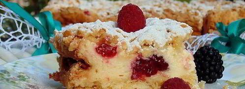 летний пирог с ягодами и пудингом. Шаг 10