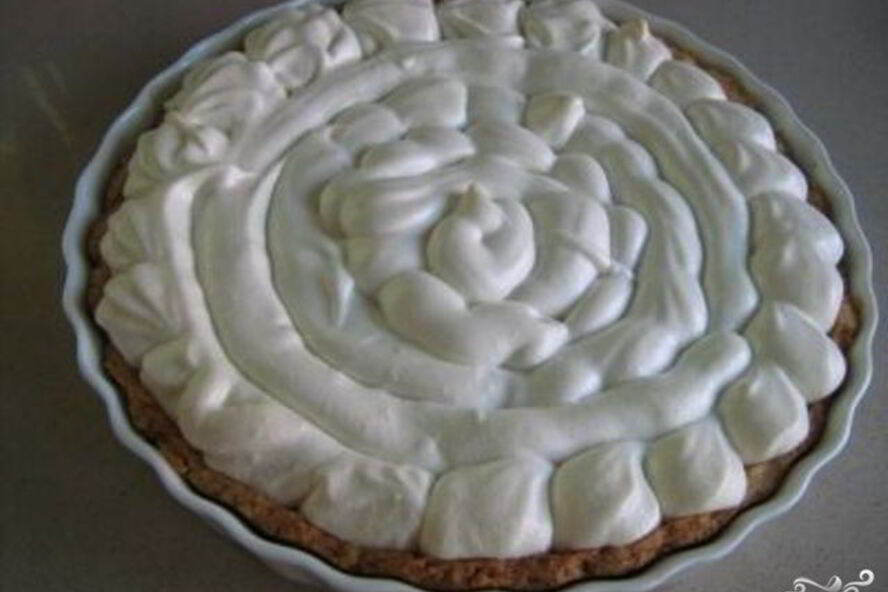 Рецепт лимонного пирога с меренгой