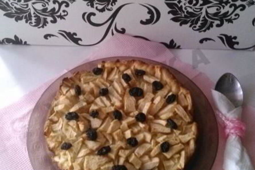 Рецепт мини-пирога с яблоками