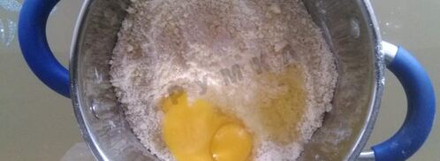 мини-пирог с яблоками. Шаг 6