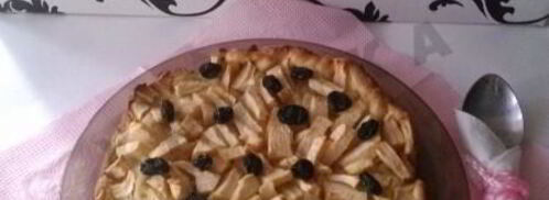 мини-пирог с яблоками. Шаг 10