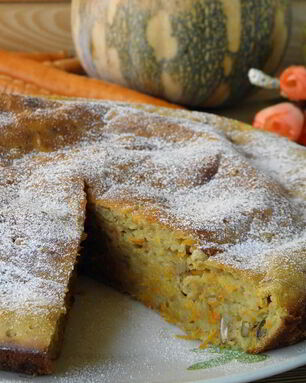 Морковный пирог классический