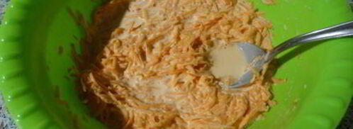 морковный пирог с капустой. Шаг 9