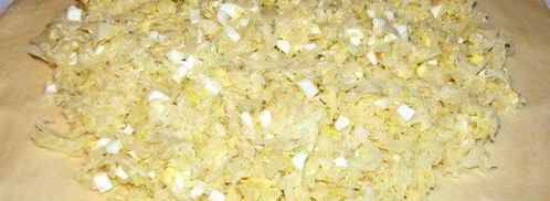 нежный пирог с капустой. Шаг 6