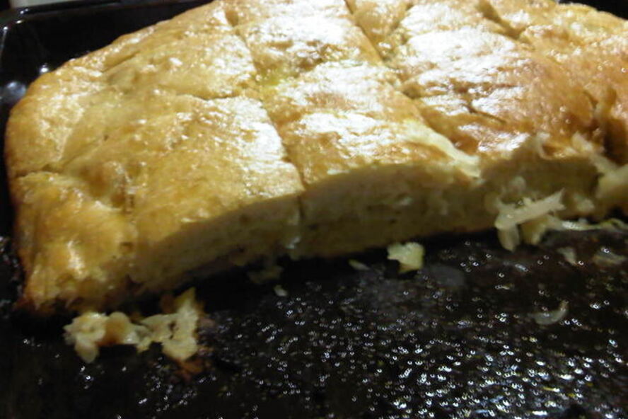 Рецепт обыкновенного капустного пирога