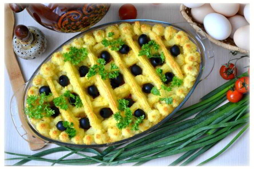 Рецепт пастушьего пирога по-праздничному