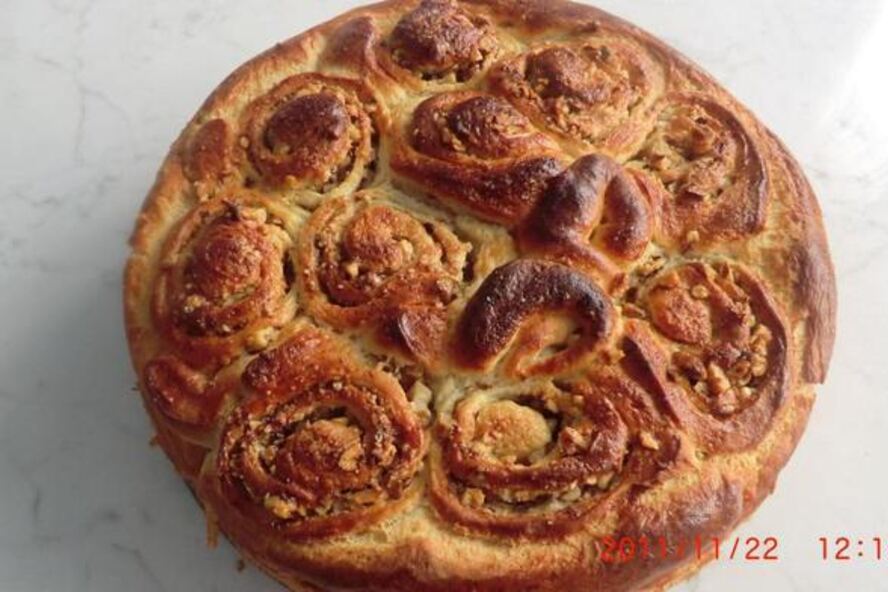 Рецепт пирога букет роз