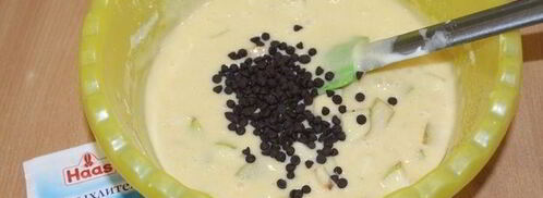 пирог с грушей и шоколадом. Шаг 7