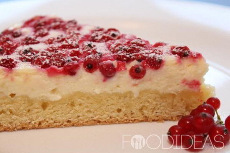 Рецепт пирога с красной смородиной