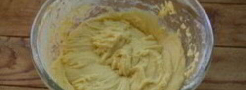 пирог с миндалем и вишней. Шаг 3