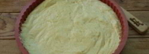 пирог с миндалем и вишней. Шаг 4