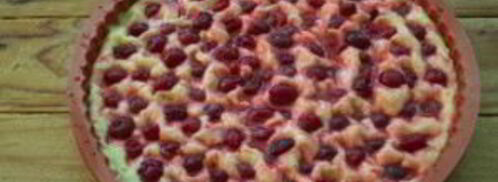 пирог с миндалем и вишней. Шаг 5