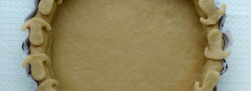 пирог с молодым луком и грибами. Шаг 5