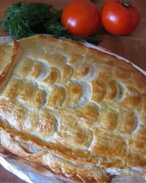 Пирог Золотая рыбка