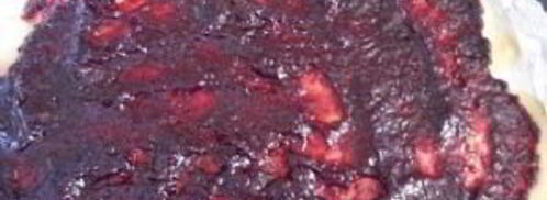 тертый пирог со смородиной. Шаг 7