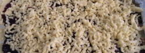 тертый пирог со смородиной. Шаг 9