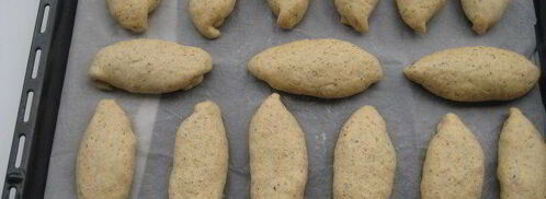 гречневые пирожки с луком и яйцом. Шаг 9