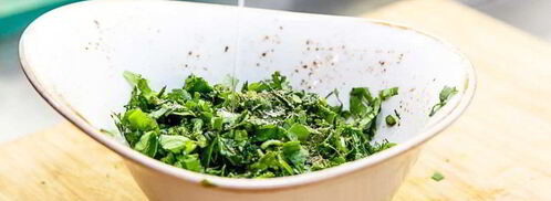 кутабы с зеленью. Шаг 6