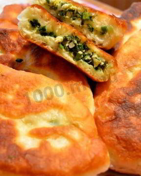 Пирожки из теста на кислом молоке