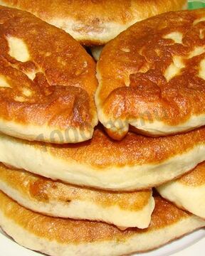 Пирожки на кефире без дрожжей жареные