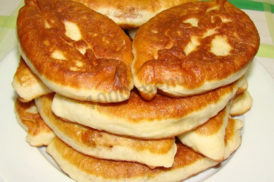 Рецепт пирожков на кефире без дрожжей жареные