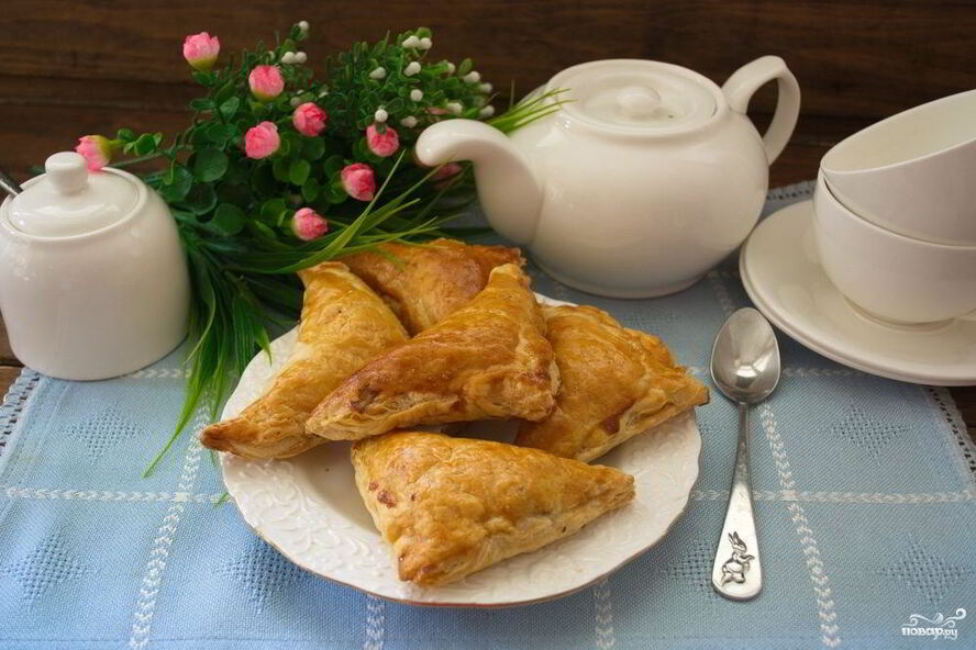 Рецепт пирожков с белыми грибами