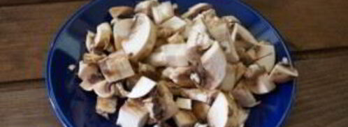 пирожки с белыми грибами. Шаг 3