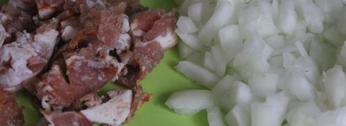 пирожки с гречкой, беконом и яйцом. Шаг 3