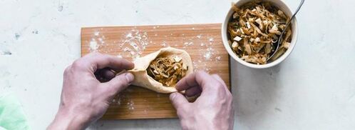 пирожки с капустой. Шаг 10