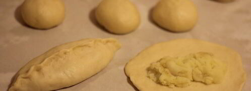 пирожки с картофелем. Шаг 8