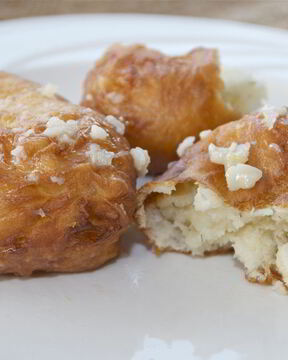 Пирожки с картошкой жареные