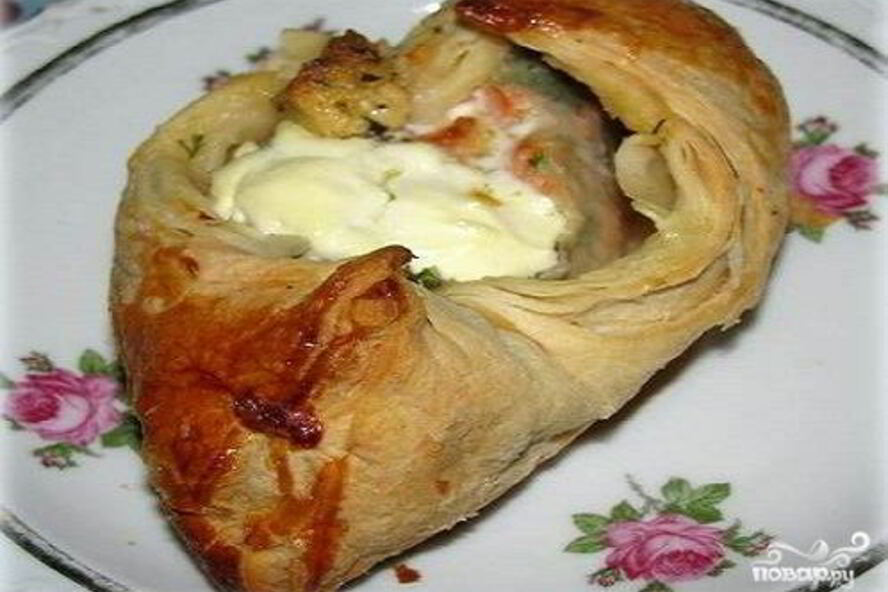 Рецепт пирожков с красной рыбой