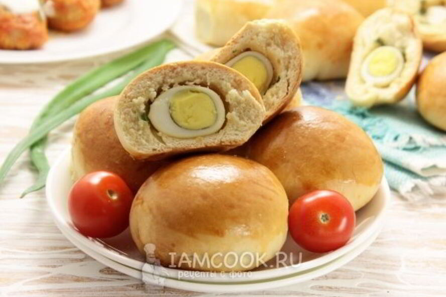 Рецепт пирожков с перепелиными яйцами