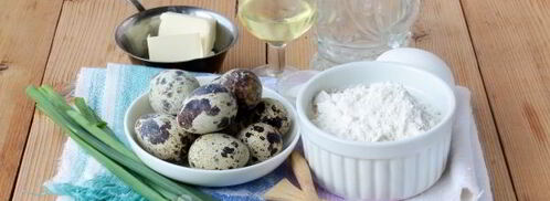 пирожки с перепелиными яйцами. Шаг 3