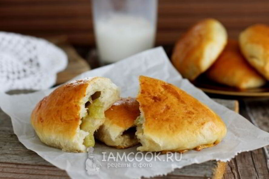 Рецепт пирожков с ревенем