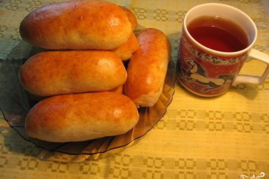 Рецепт пирожков с сосиской в духовке