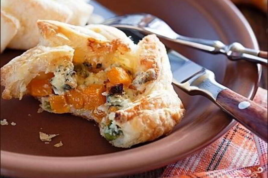 Рецепт пирожков с тыквой