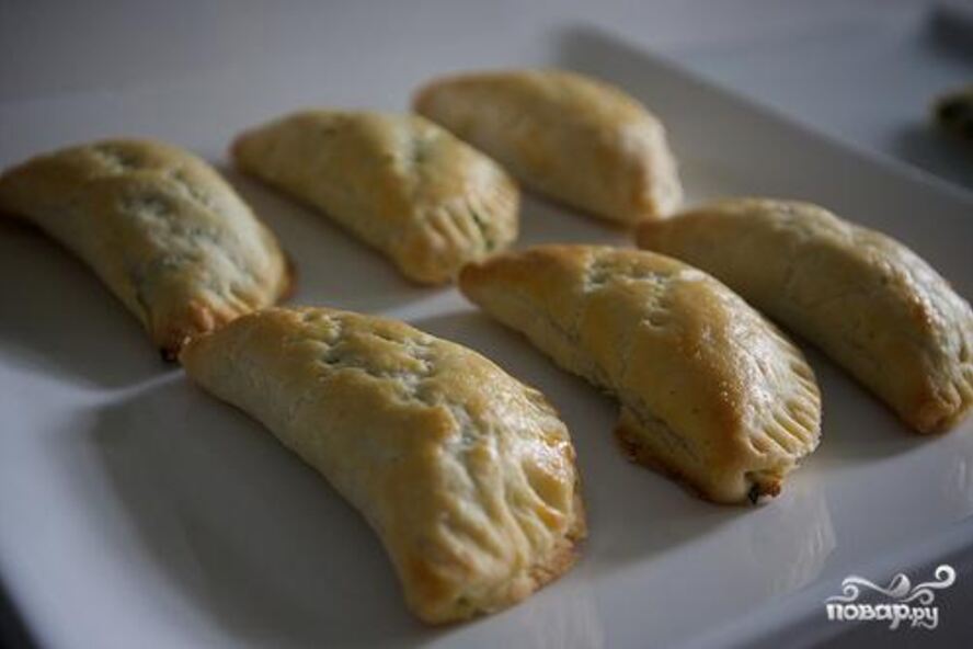 Рецепт пирожков со шпинатом и сыром фета