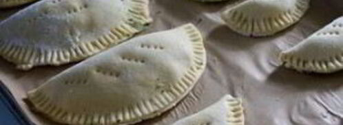 пирожки со шпинатом и сыром фета. Шаг 6