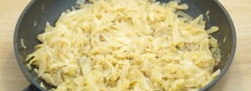 постные пирожки с капустой. Шаг 8