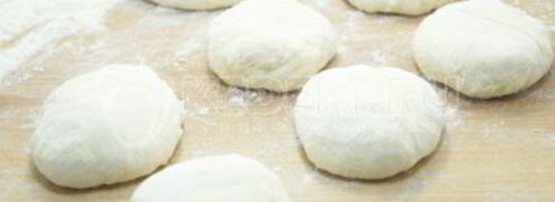 постные пирожки с капустой. Шаг 10