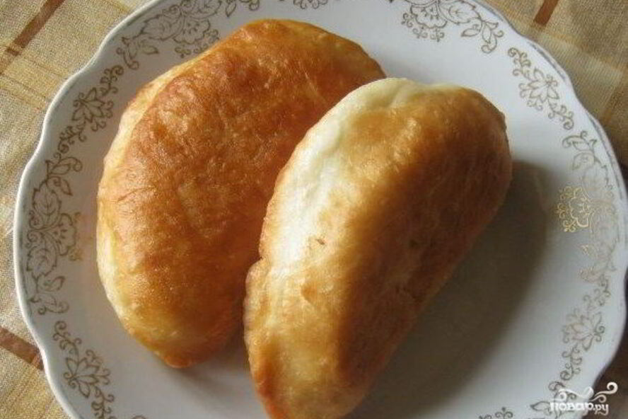 Рецепт постных жареных пирожков