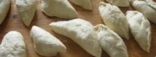 постные жареные пирожки. Шаг 5