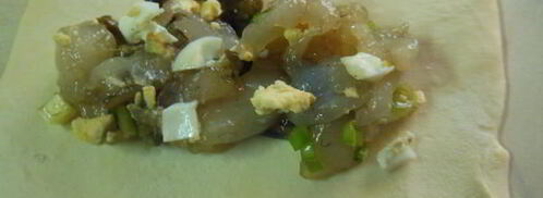 закусочные пирожки с рыбой. Шаг 7