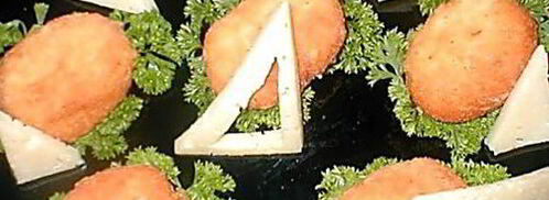 заварные пирожки из сыра. Шаг 4