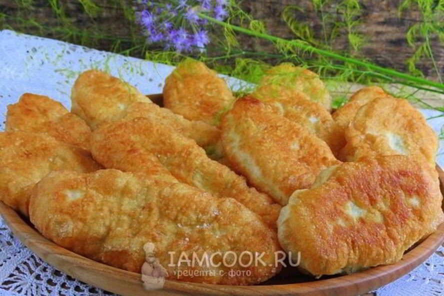 Рецепт жареных пирожков лапоточки
