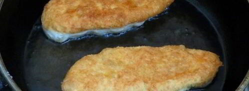 жареные пирожки лапоточки. Шаг 14